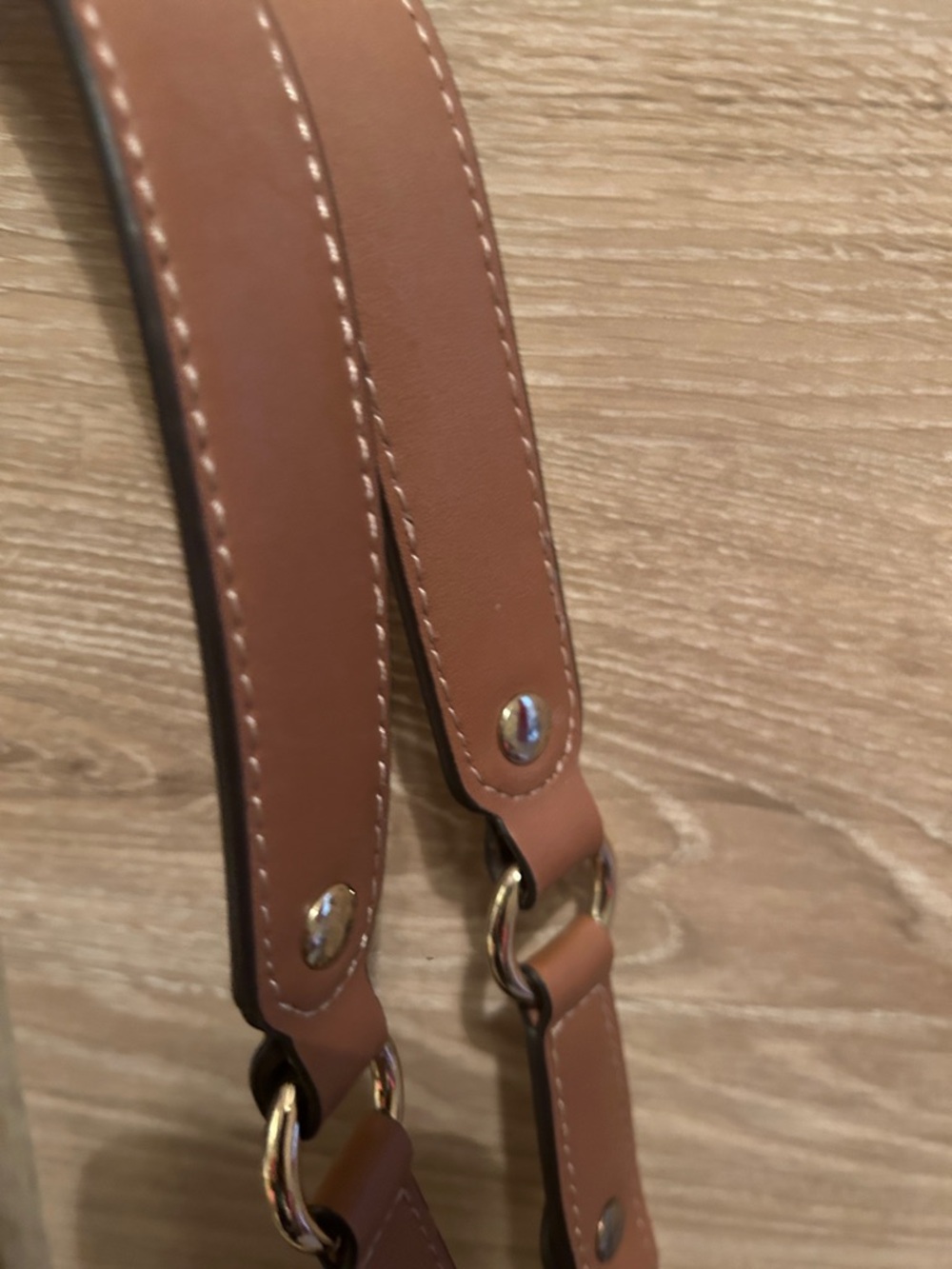 Calvin Klein Brown and Ivory Signature Logo Tote - Picture 4 of 11